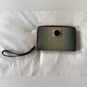 Gradient Black Phone Wallet Case